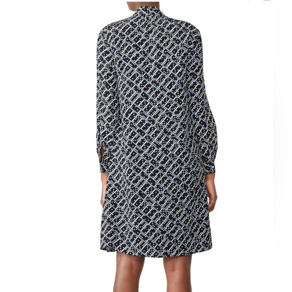 NWT L.K. Bennett London Domino Lotte Silk Dress size 4 - Picture 4 of 13